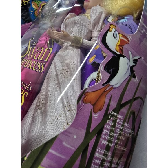 The Swan Princess Odette Doll - Vintage - Tyco - 1994 - New With Box - Picture 11 of 13